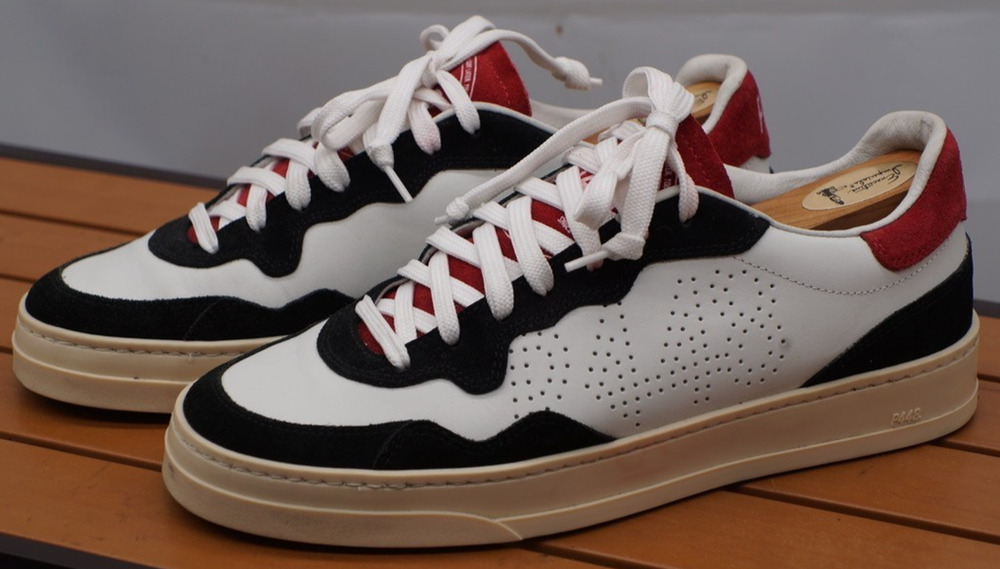 P448 BALI Woman’s Sneaker Size US 8.5/EU39 Made In Italy Leather